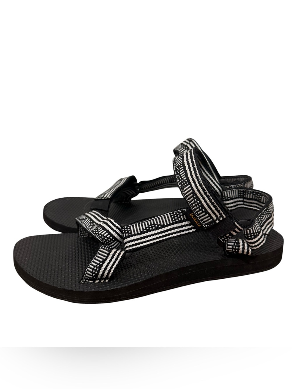 Teva Women's Original Universal Sandal in Campo Black and White Size 7